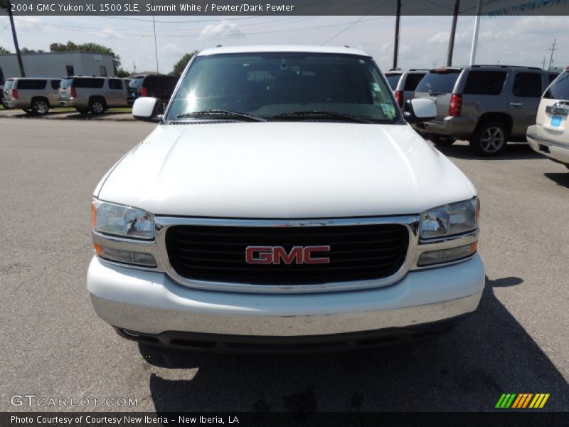 Summit White / Pewter/Dark Pewter 2004 GMC Yukon XL 1500 SLE