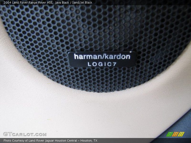 Java Black / Sand/Jet Black 2004 Land Rover Range Rover HSE