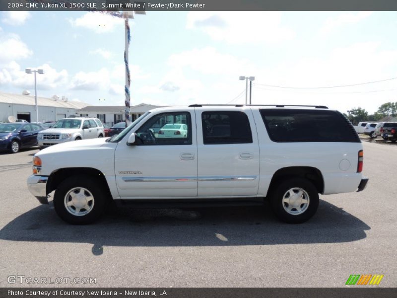Summit White / Pewter/Dark Pewter 2004 GMC Yukon XL 1500 SLE