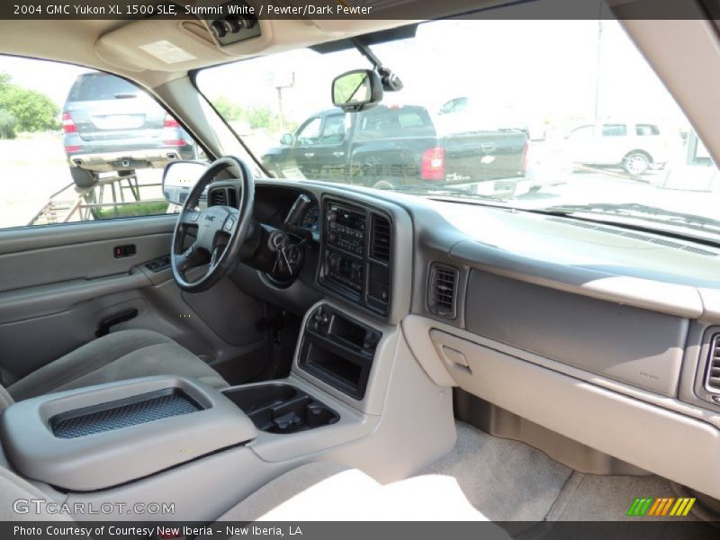 Summit White / Pewter/Dark Pewter 2004 GMC Yukon XL 1500 SLE