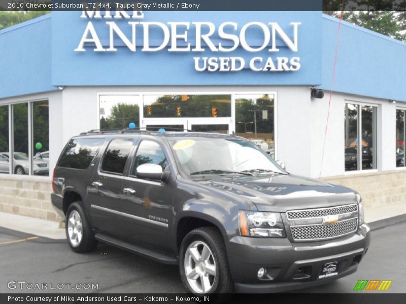 Taupe Gray Metallic / Ebony 2010 Chevrolet Suburban LTZ 4x4