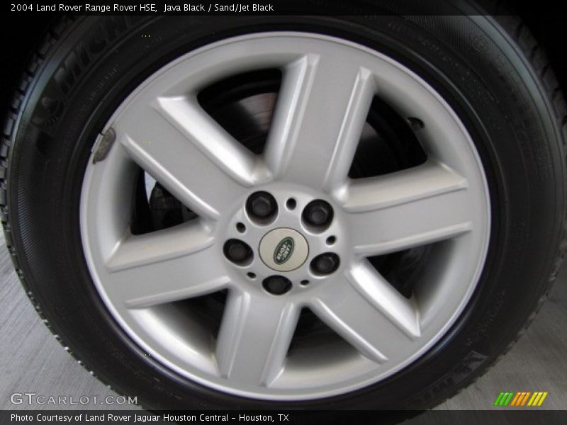 Java Black / Sand/Jet Black 2004 Land Rover Range Rover HSE