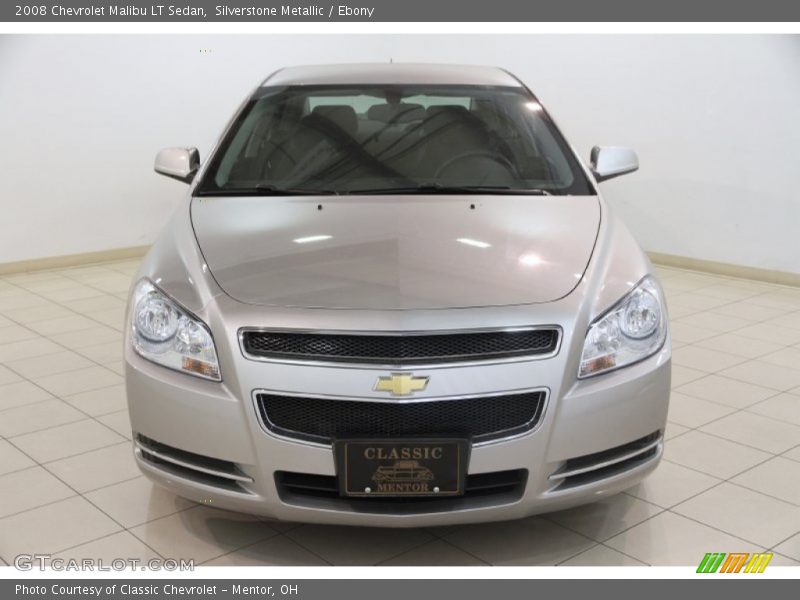 Silverstone Metallic / Ebony 2008 Chevrolet Malibu LT Sedan