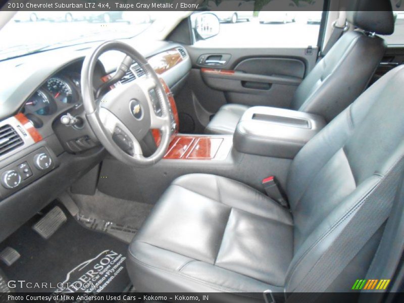 Taupe Gray Metallic / Ebony 2010 Chevrolet Suburban LTZ 4x4