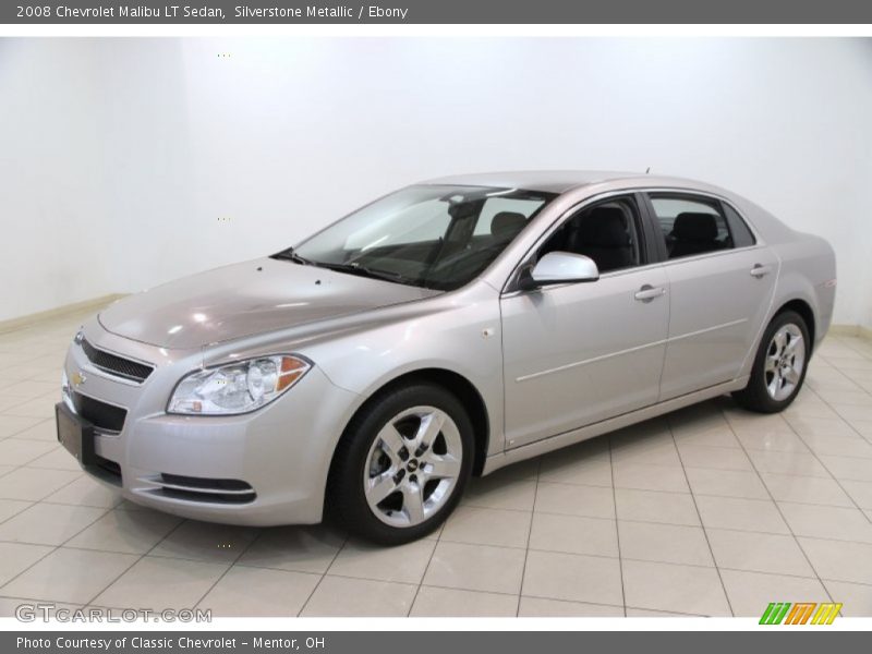 Silverstone Metallic / Ebony 2008 Chevrolet Malibu LT Sedan