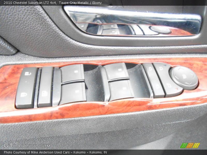 Taupe Gray Metallic / Ebony 2010 Chevrolet Suburban LTZ 4x4