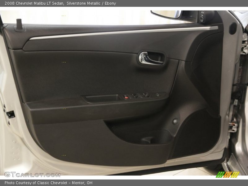 Silverstone Metallic / Ebony 2008 Chevrolet Malibu LT Sedan