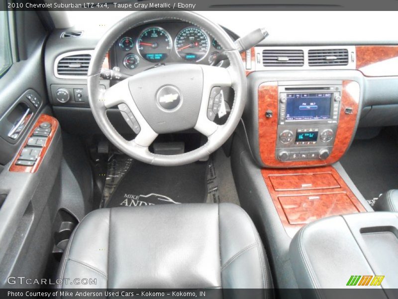 Taupe Gray Metallic / Ebony 2010 Chevrolet Suburban LTZ 4x4