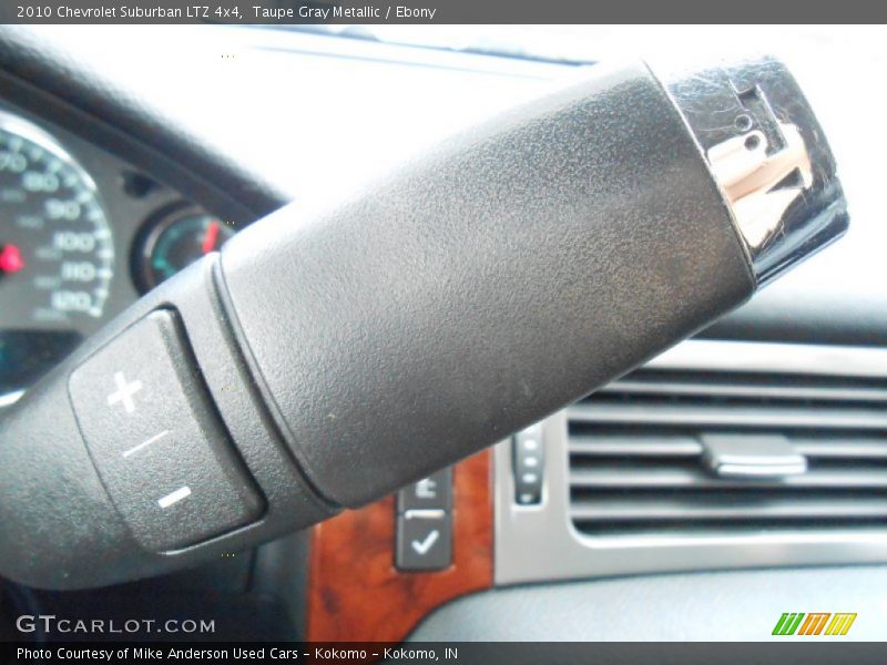 Taupe Gray Metallic / Ebony 2010 Chevrolet Suburban LTZ 4x4