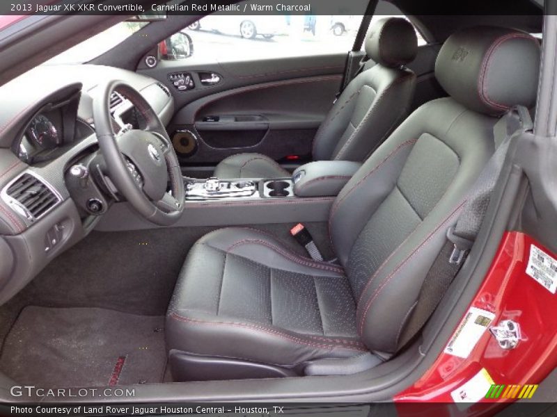 Front Seat of 2013 XK XKR Convertible