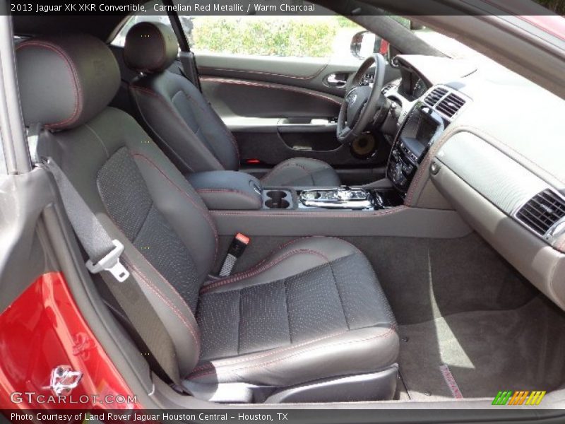 Front Seat of 2013 XK XKR Convertible