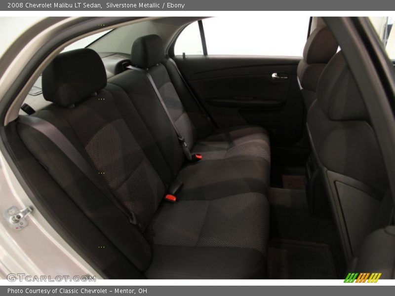 Silverstone Metallic / Ebony 2008 Chevrolet Malibu LT Sedan