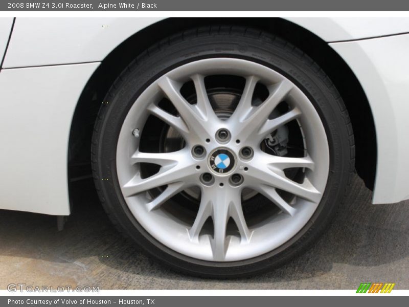 Alpine White / Black 2008 BMW Z4 3.0i Roadster