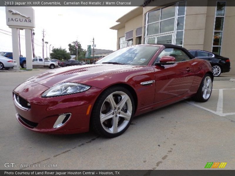 Front 3/4 View of 2013 XK XKR Convertible