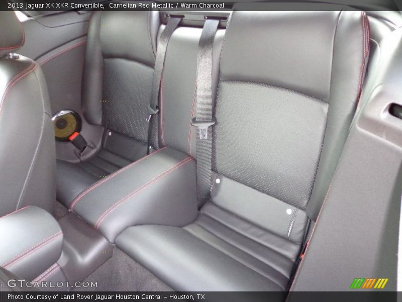 Rear Seat of 2013 XK XKR Convertible