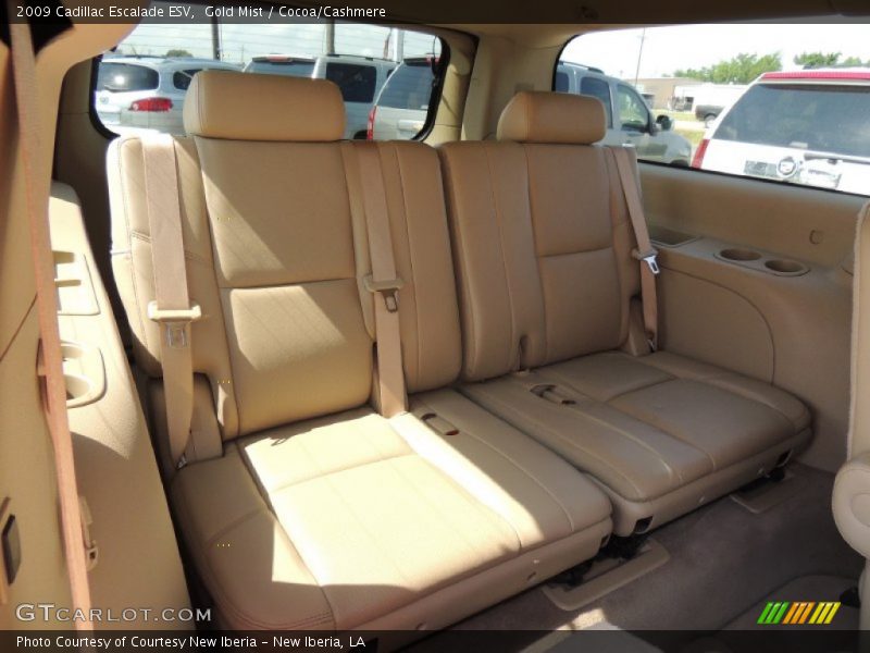 Gold Mist / Cocoa/Cashmere 2009 Cadillac Escalade ESV