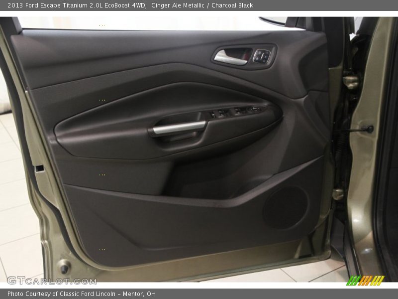 Ginger Ale Metallic / Charcoal Black 2013 Ford Escape Titanium 2.0L EcoBoost 4WD