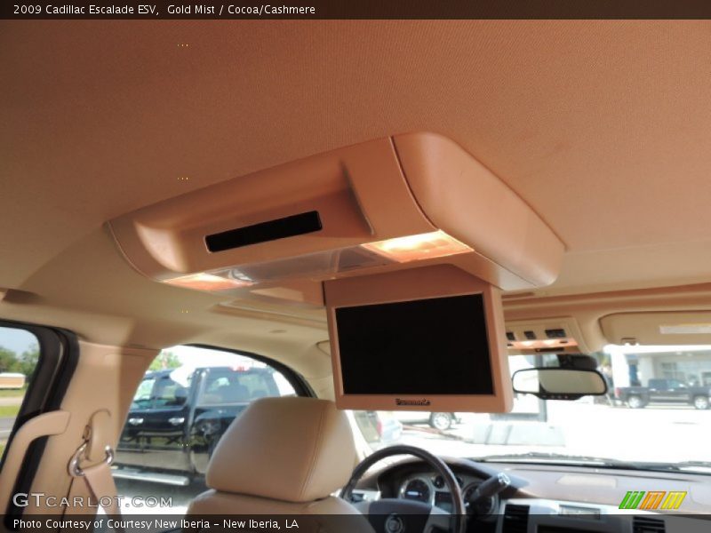 Gold Mist / Cocoa/Cashmere 2009 Cadillac Escalade ESV