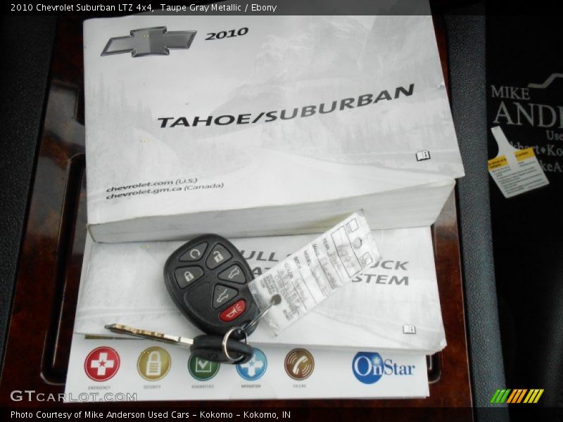 Taupe Gray Metallic / Ebony 2010 Chevrolet Suburban LTZ 4x4