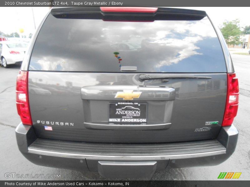 Taupe Gray Metallic / Ebony 2010 Chevrolet Suburban LTZ 4x4