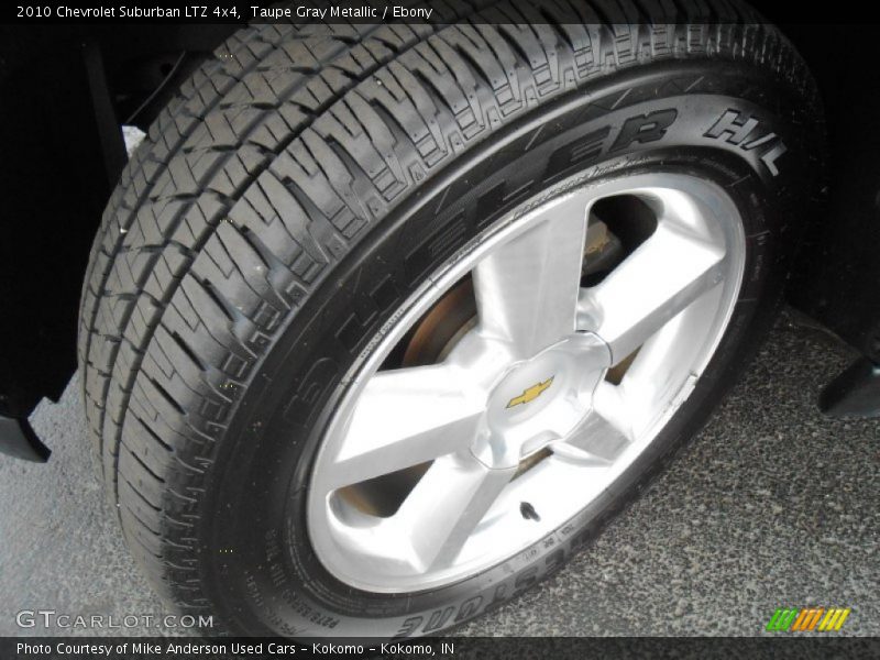 Taupe Gray Metallic / Ebony 2010 Chevrolet Suburban LTZ 4x4