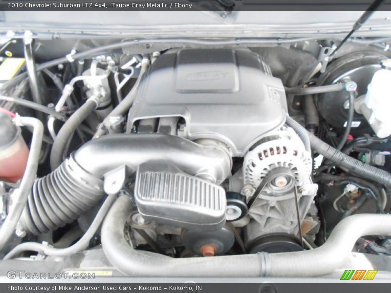 Taupe Gray Metallic / Ebony 2010 Chevrolet Suburban LTZ 4x4