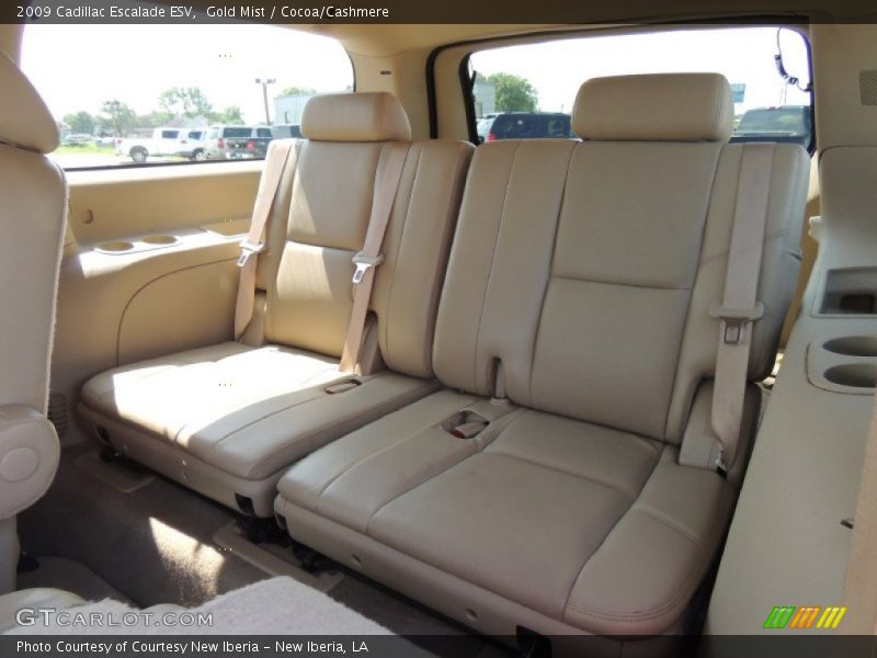 Gold Mist / Cocoa/Cashmere 2009 Cadillac Escalade ESV