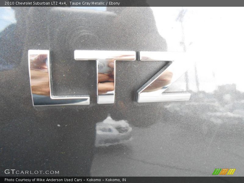 Taupe Gray Metallic / Ebony 2010 Chevrolet Suburban LTZ 4x4
