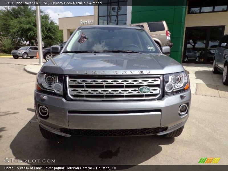 Orkney Grey Metallic / Almond 2013 Land Rover LR2 HSE