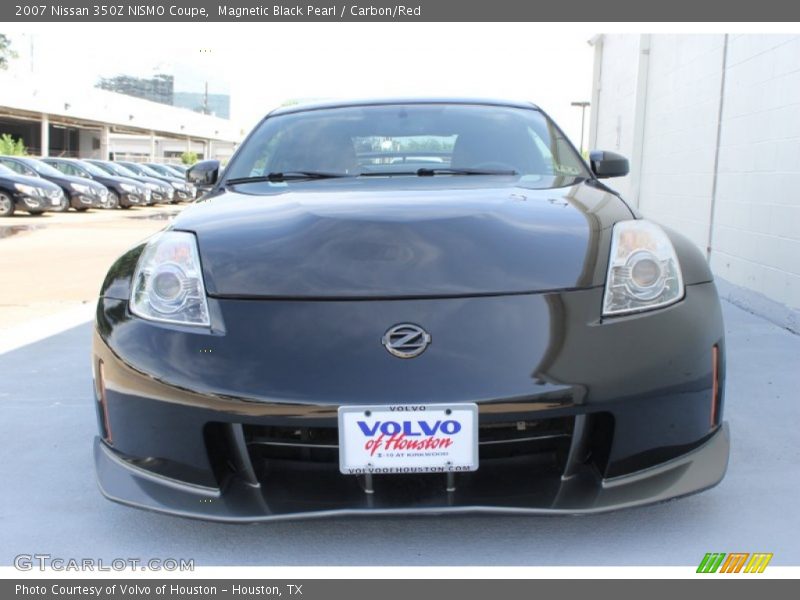 Magnetic Black Pearl / Carbon/Red 2007 Nissan 350Z NISMO Coupe