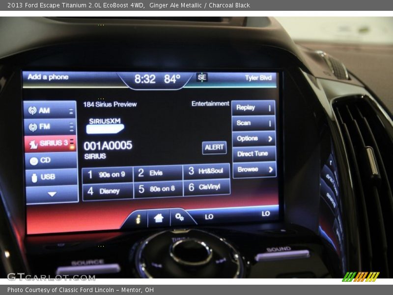 Ginger Ale Metallic / Charcoal Black 2013 Ford Escape Titanium 2.0L EcoBoost 4WD