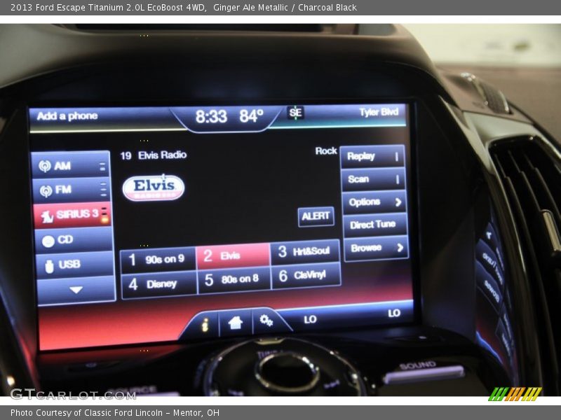 Ginger Ale Metallic / Charcoal Black 2013 Ford Escape Titanium 2.0L EcoBoost 4WD