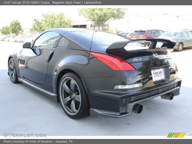 Magnetic Black Pearl / Carbon/Red 2007 Nissan 350Z NISMO Coupe