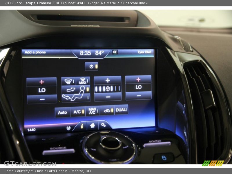 Ginger Ale Metallic / Charcoal Black 2013 Ford Escape Titanium 2.0L EcoBoost 4WD