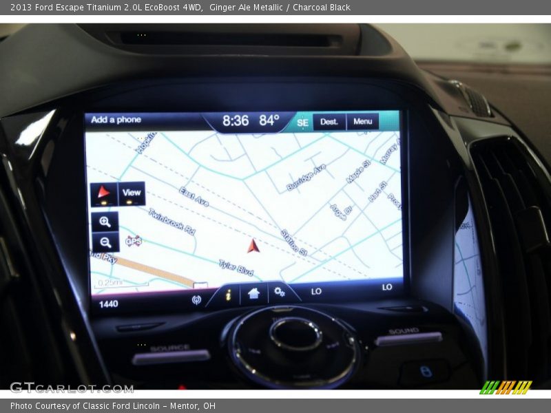 Ginger Ale Metallic / Charcoal Black 2013 Ford Escape Titanium 2.0L EcoBoost 4WD