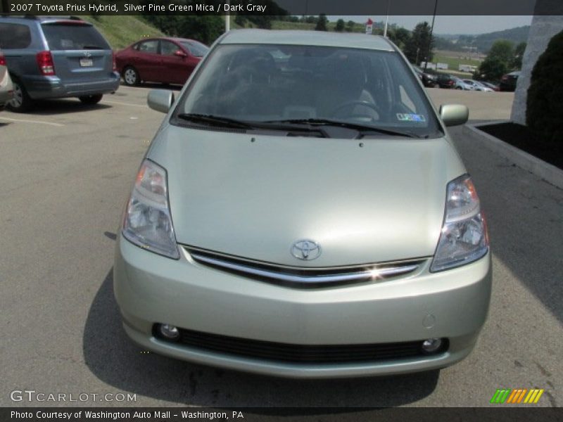 Silver Pine Green Mica / Dark Gray 2007 Toyota Prius Hybrid
