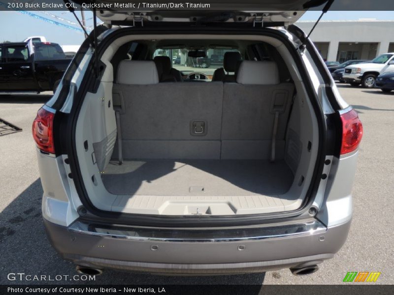 Quicksilver Metallic / Titanium/Dark Titanium 2010 Buick Enclave CXL