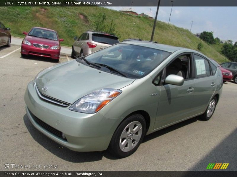 Silver Pine Green Mica / Dark Gray 2007 Toyota Prius Hybrid