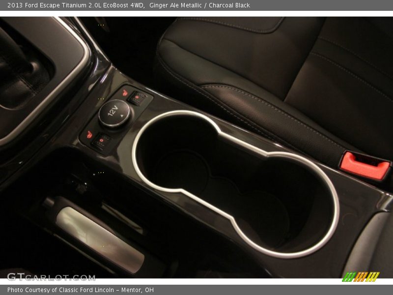 Ginger Ale Metallic / Charcoal Black 2013 Ford Escape Titanium 2.0L EcoBoost 4WD