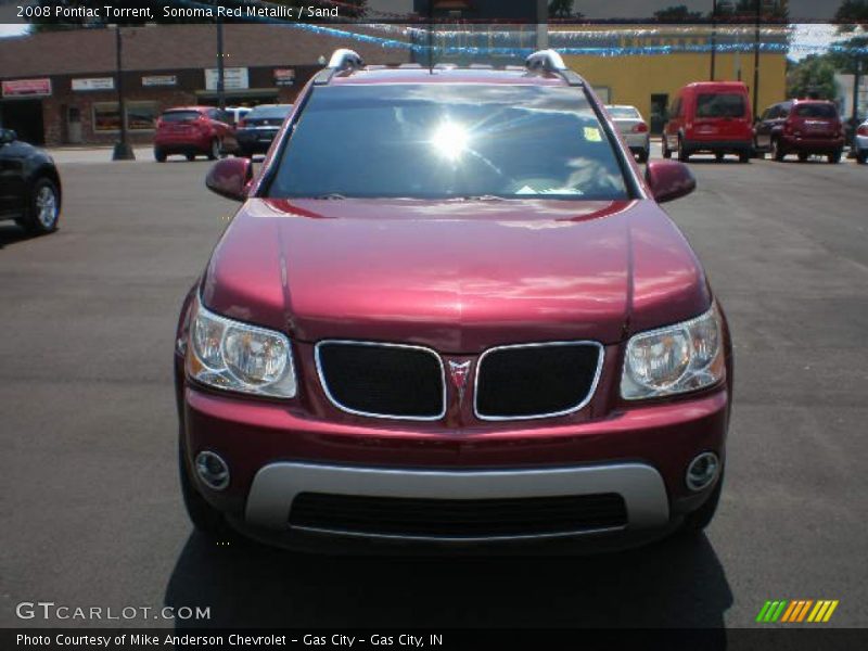 Sonoma Red Metallic / Sand 2008 Pontiac Torrent