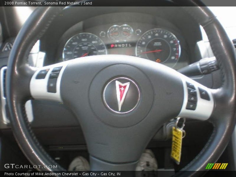 Sonoma Red Metallic / Sand 2008 Pontiac Torrent