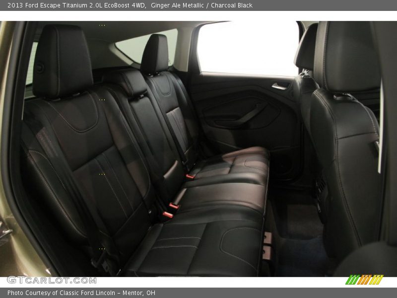 Ginger Ale Metallic / Charcoal Black 2013 Ford Escape Titanium 2.0L EcoBoost 4WD