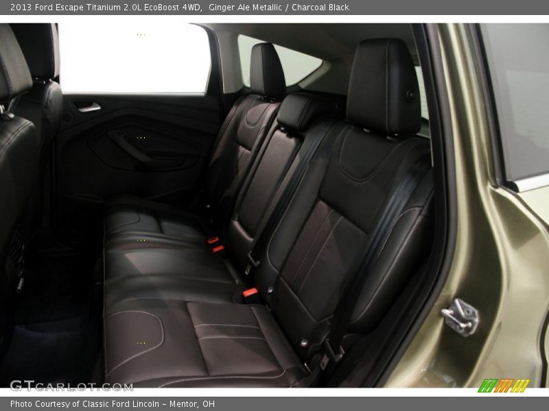 Ginger Ale Metallic / Charcoal Black 2013 Ford Escape Titanium 2.0L EcoBoost 4WD