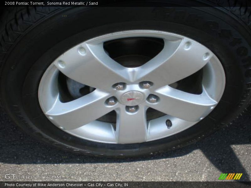 Sonoma Red Metallic / Sand 2008 Pontiac Torrent