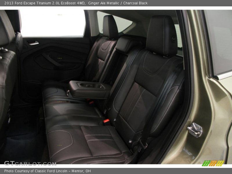 Ginger Ale Metallic / Charcoal Black 2013 Ford Escape Titanium 2.0L EcoBoost 4WD