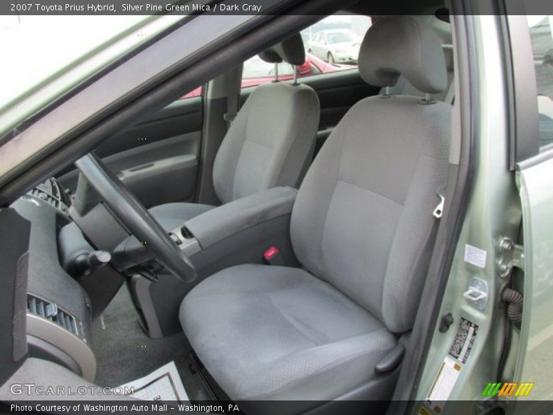 Silver Pine Green Mica / Dark Gray 2007 Toyota Prius Hybrid