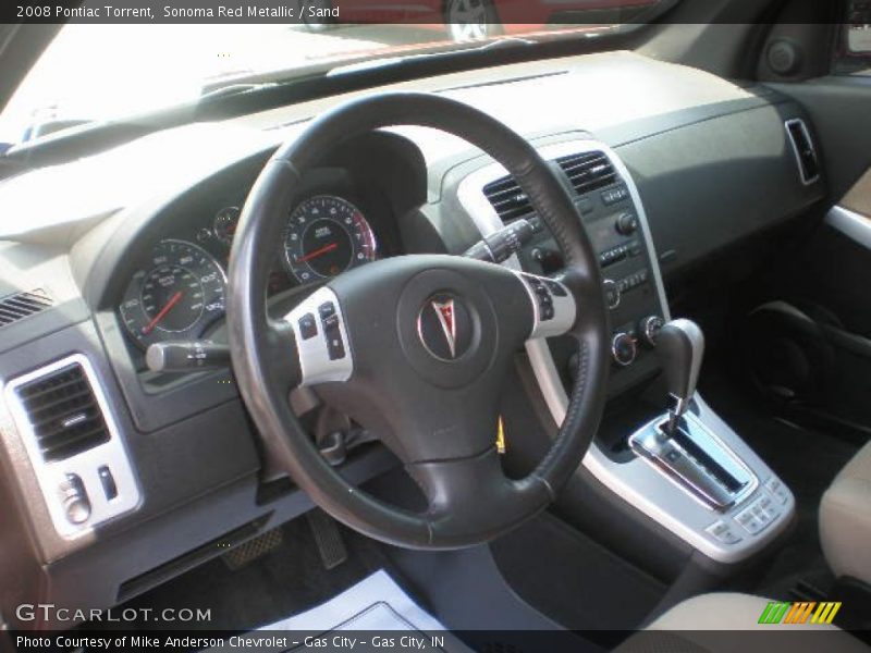 Sonoma Red Metallic / Sand 2008 Pontiac Torrent