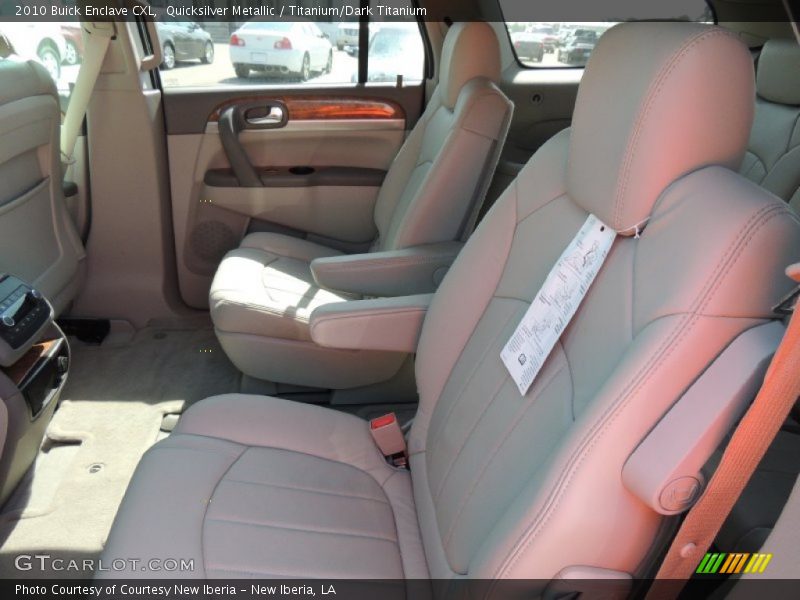 Quicksilver Metallic / Titanium/Dark Titanium 2010 Buick Enclave CXL