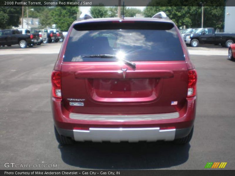 Sonoma Red Metallic / Sand 2008 Pontiac Torrent