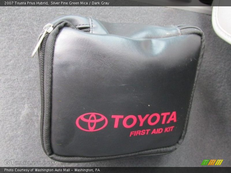 Silver Pine Green Mica / Dark Gray 2007 Toyota Prius Hybrid